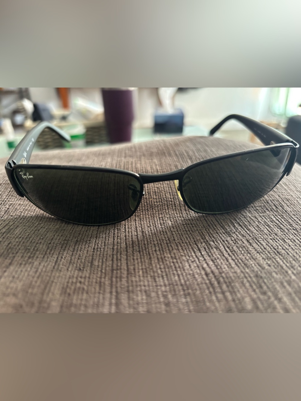 vintage Ray-Ban RB3141 Undercurrent Leather II sport